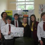 Students recycling project