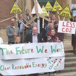 Grandparents, parents & children sharing ‘The Future We Want’ in Chichester