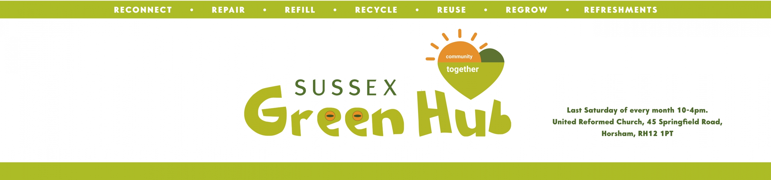 Sussex Green Hub banner